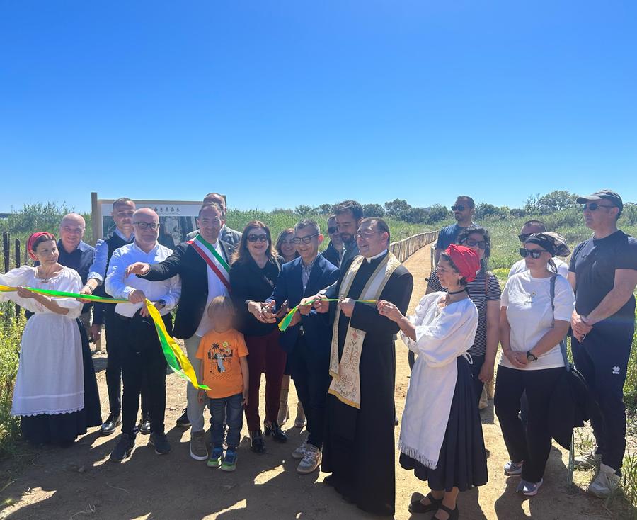 Nuovo percorso naturalistico lungo la laguna