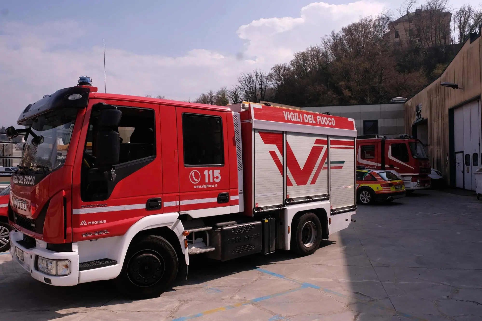 Vigili del fuoco, immagine simbolo (Ansa)