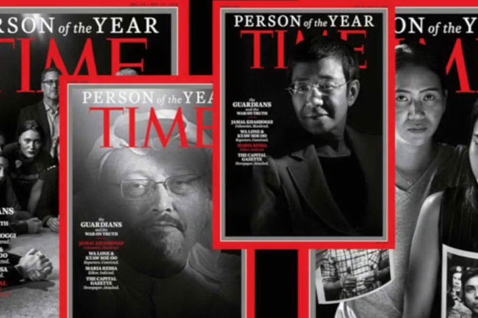 Jamal Khashoggi e altri giornalisti eletti &quot;personaggi dell'anno&quot; dal Time