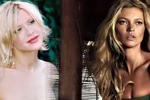Courtney Love e Kate Moss