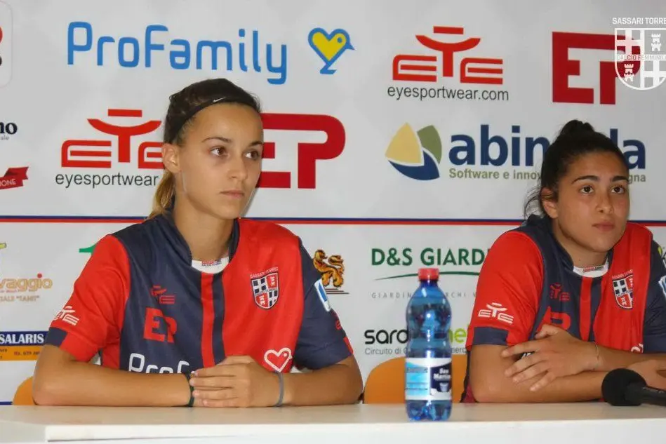 A sinistra Valentina Congia (Foto Torres)