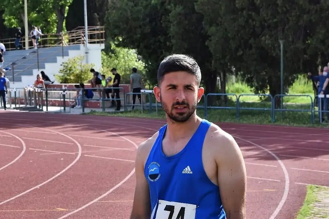 Daniele Desogus, 28 anni, atleta della Gonone Dorgali (foto concessa da Daniele Desogus).