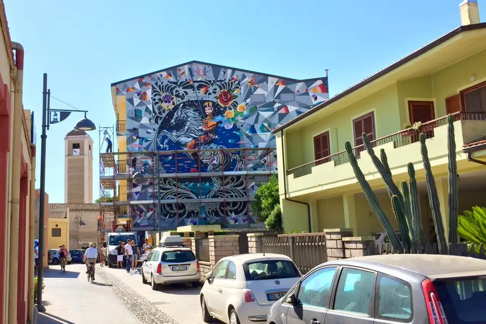 Via Santa Croce a San Gavino Monreale