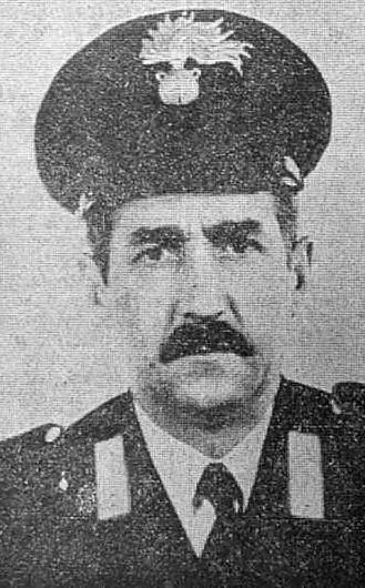 Il carabiniere Santo Lanzafame, assassinato in un agguato dai terroristi sardi nell'agosto 1981
