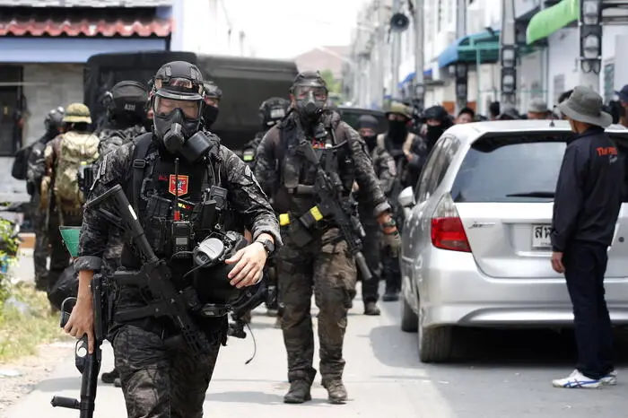 Thai Police (Ansa - EPA/RUNGROJ YONGRIT)