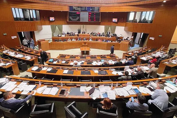 L’Aula del Consiglio regionale