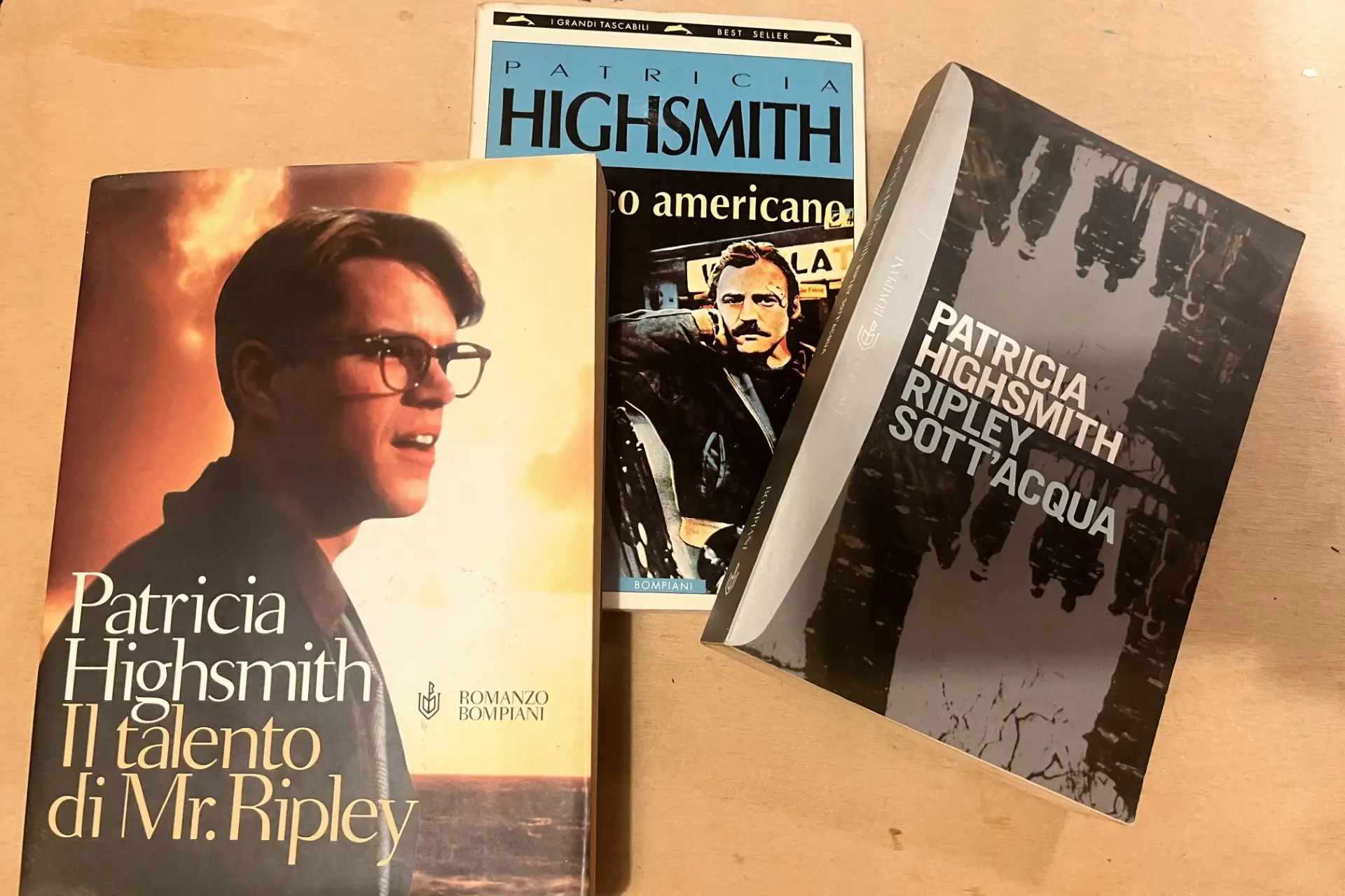 I romanzi di Patricia Highsmith con protagonista Tom Ripley