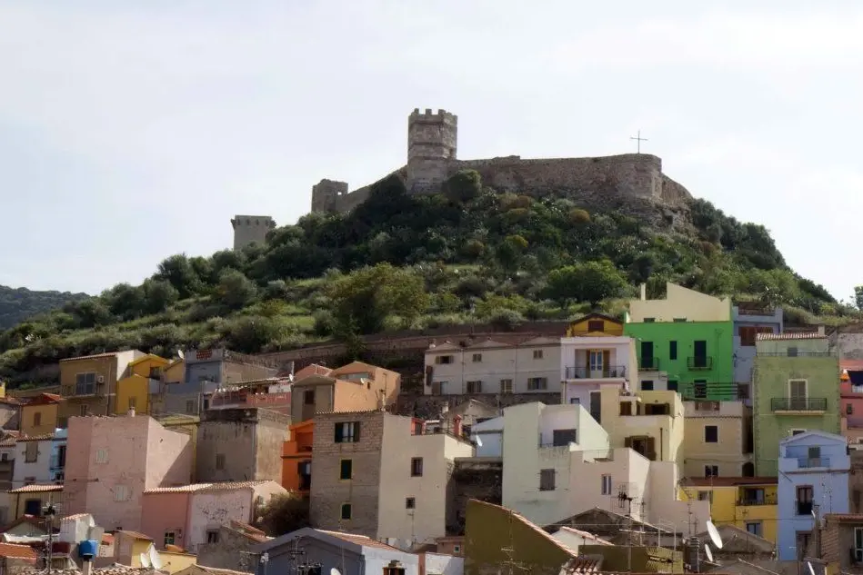 Una veduta di Bosa