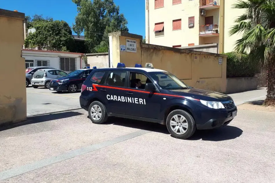 La caserma dei carabinieri (foto L'Unione Sarda - Scano)