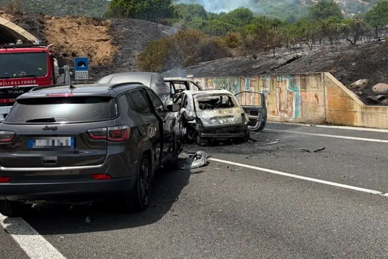 Il luogo dell'incidente (foto Serreli)