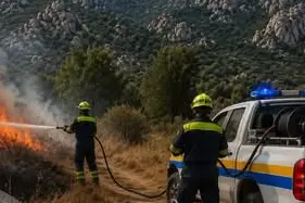 Un incendio