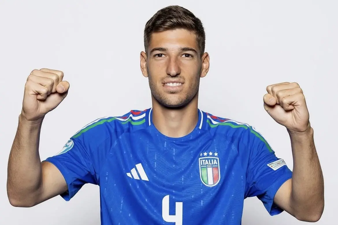 Matteo Prati, centrocampista del Cagliari e dell'Italia Under-21