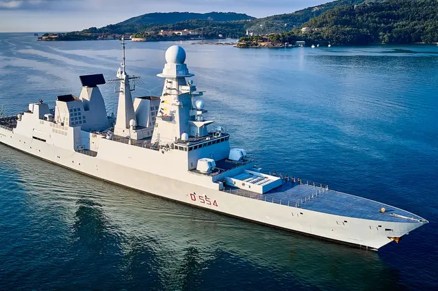 La nave Caio Duilio