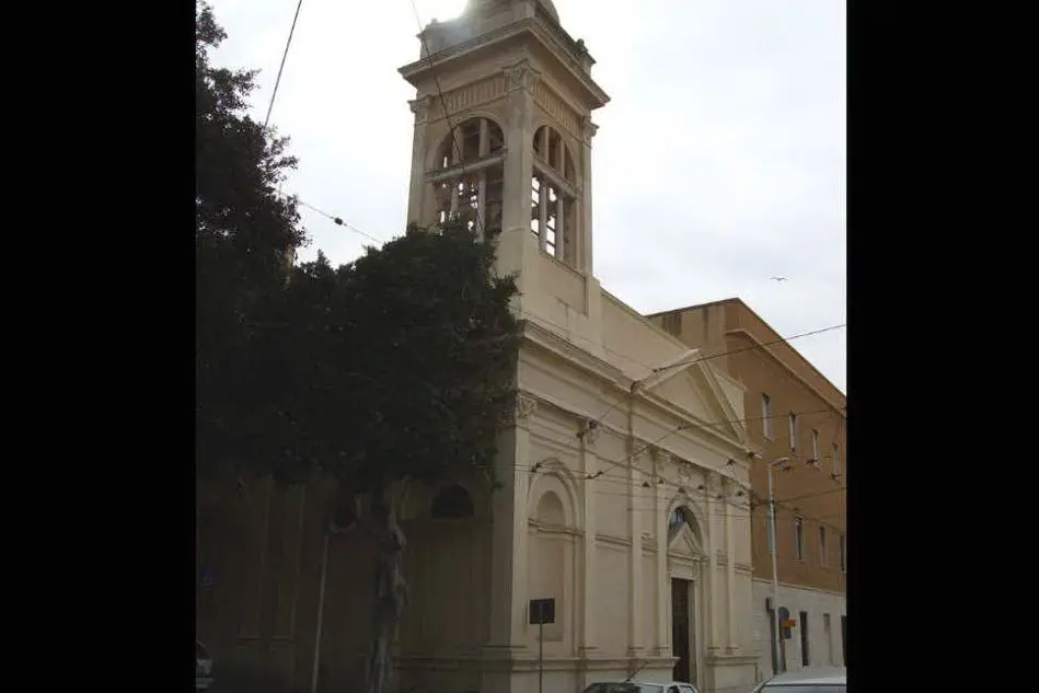 La chiesa della Santissima Annunziata a Cagliari (Wikipedia)