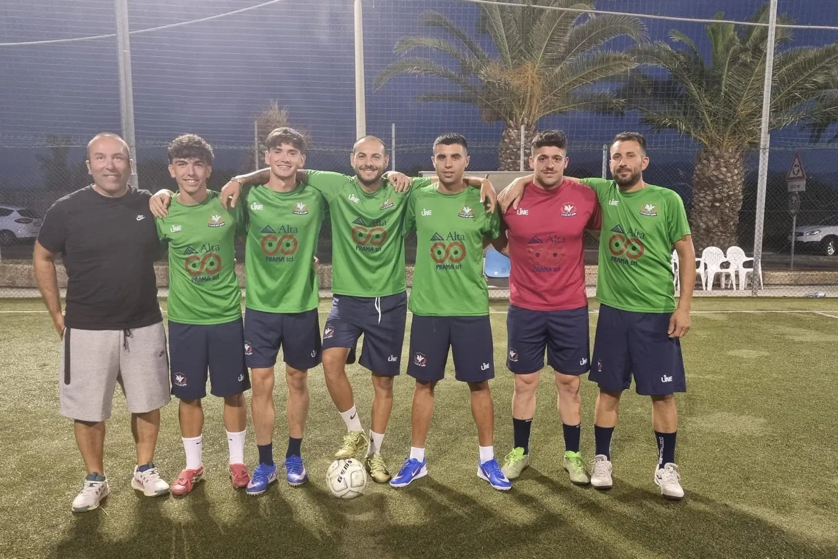 La squadra vincitrice "Siam Sempre Qua" (foto concessa)