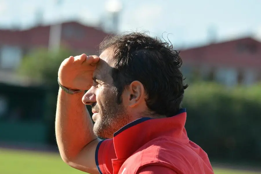 Sebastiano Pinna, allenatore della Ferrini (Archivio/Serreli)