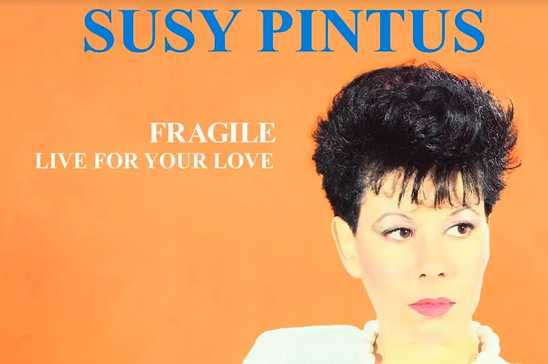 La copertina del vinile rimasterizzato di Susy Pintus (immagine concessa)