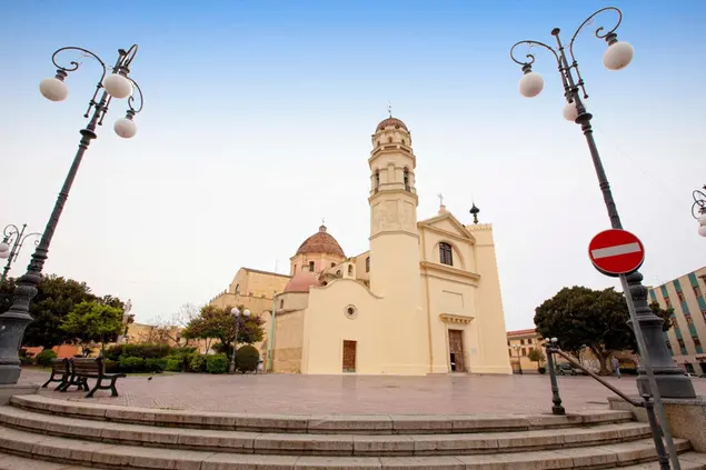 La basilica di Sant'Elena, a Quartu