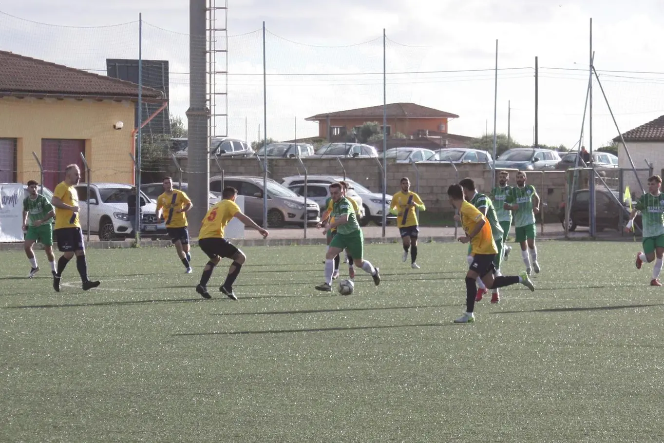 Un momento di un match casalingo dell'Olmedo (foto Antonio Burruni)
