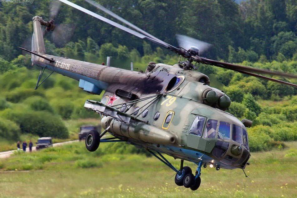Un elicottero Mi-8 (foto Wikipedia)