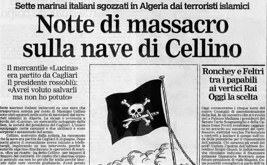 #AccaddeOggi: 7 luglio 1994, la strage sulla nave di Cellino