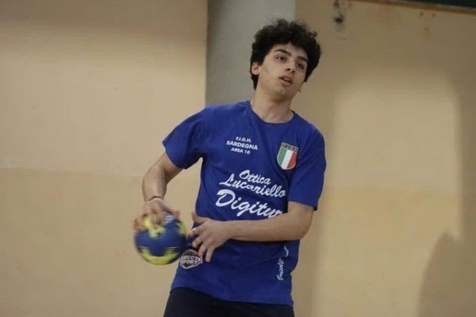 Pallamano, Riccardo Melidoro della Verdeazzurro Sassari convocato in nazionale U17