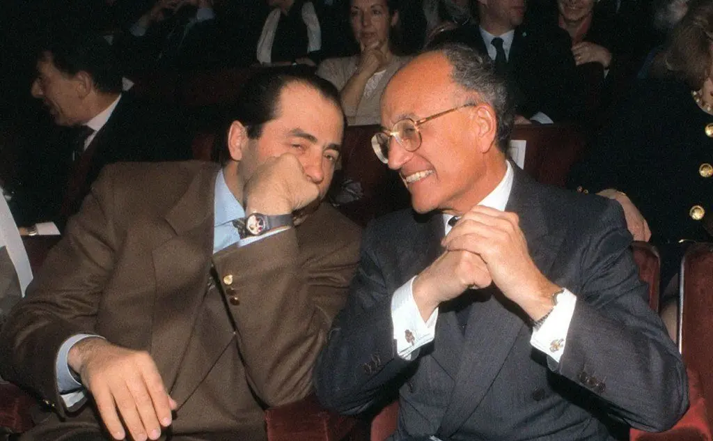 Con Francesco Saverio Borrelli