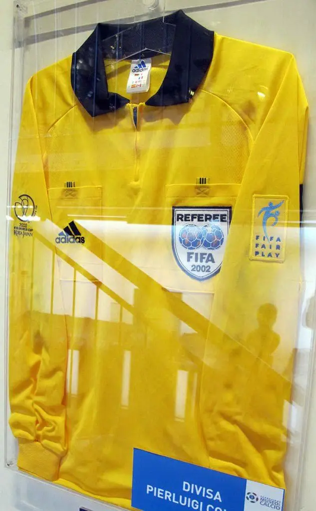 La maglia indossata nei Mondiali del 2002