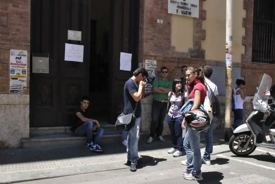 L'ingresso dell'istituto Martini