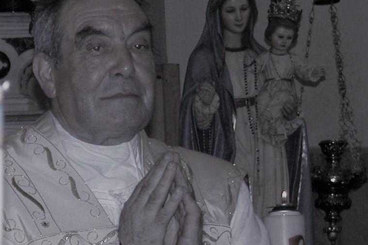 Don Mario Piras, morto all'età di 94 anni (foto diocesi di Lanusei)