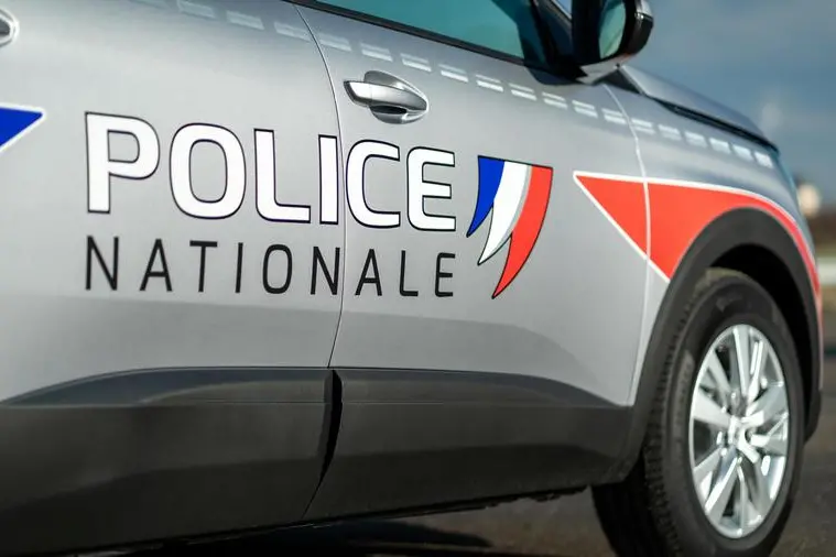 Автомобиль французской полиции (Ansa)