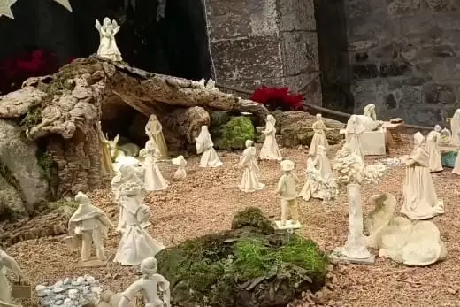 Il presepe di pane a Olmedo (L'Unione Sarda - Tellini)