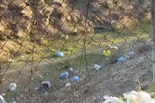 Rifiuti a Pardinixeddu