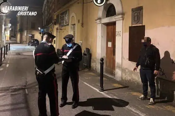 I controlli a Oristano (foto carabinieri)