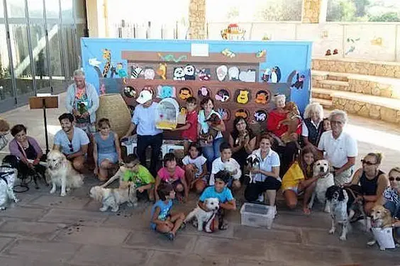 Benedizione degli animali dell'estate scorsa