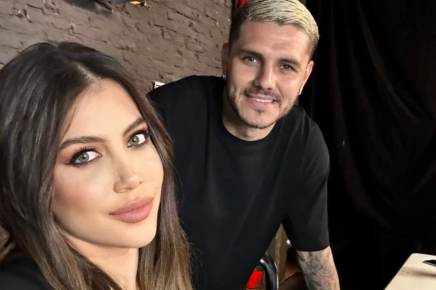 Wanda Nara e Mauro Icardi (foto Instagram)