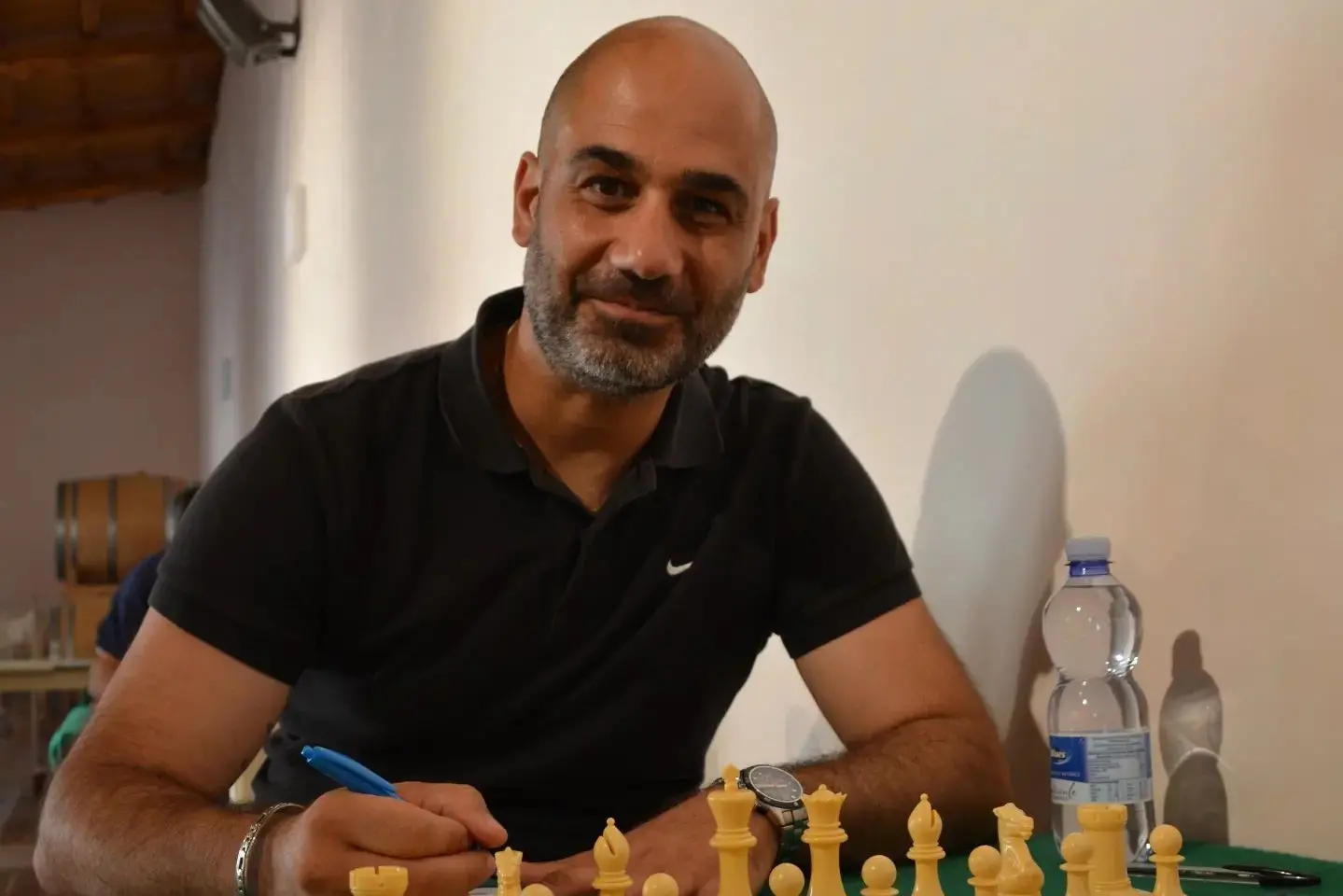 Danilo Mallò, 42 anni, presidente del comitato scacchistico sardo (foto concessa)