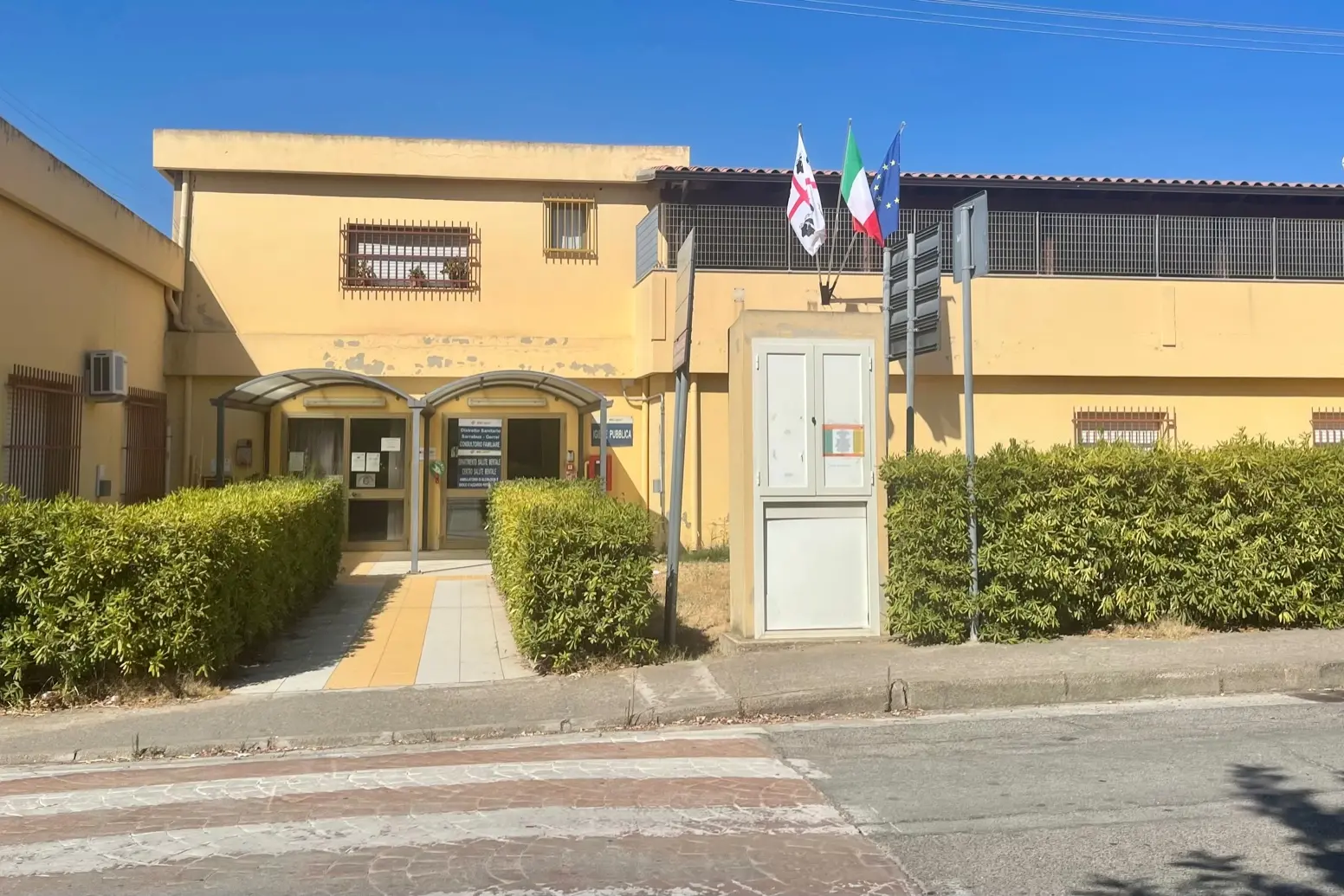 Muravera struttura Poliambulatorio Asl (foto Agus)