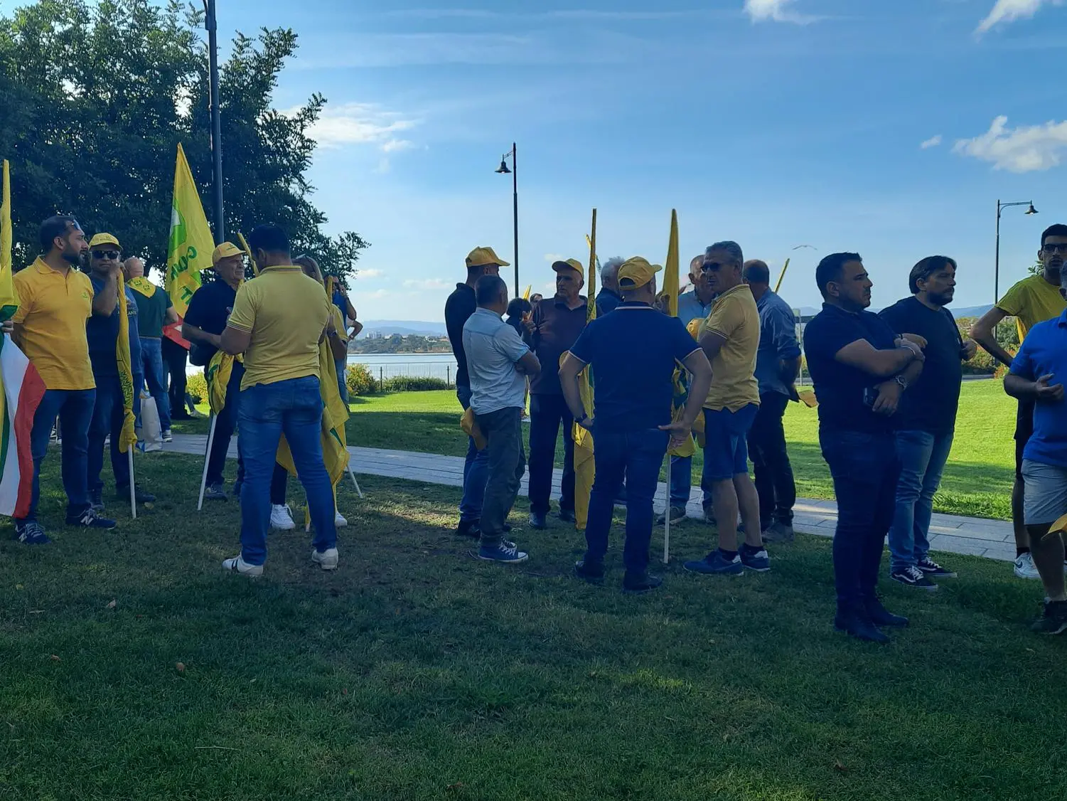 Dermatite bovina, a Olbia la protesta degli allevatori: «Basta restrizioni, declassare la malattia» - <a href="https://www.unionesarda.it/multimedia/cronac Manifestazione Coldiretti a Olbia