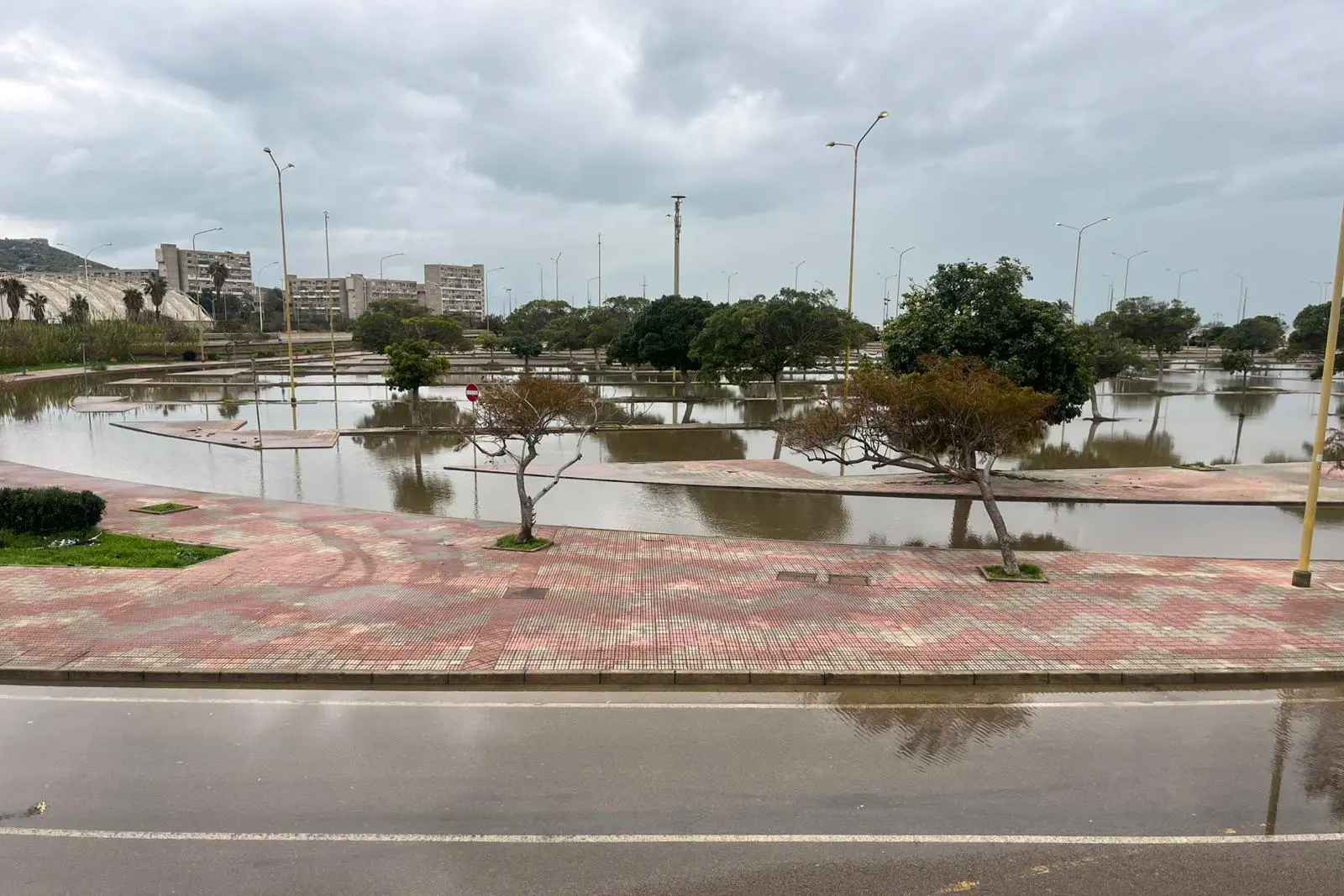 Cagliari, il parcheggio Cuore a Sant'Elia