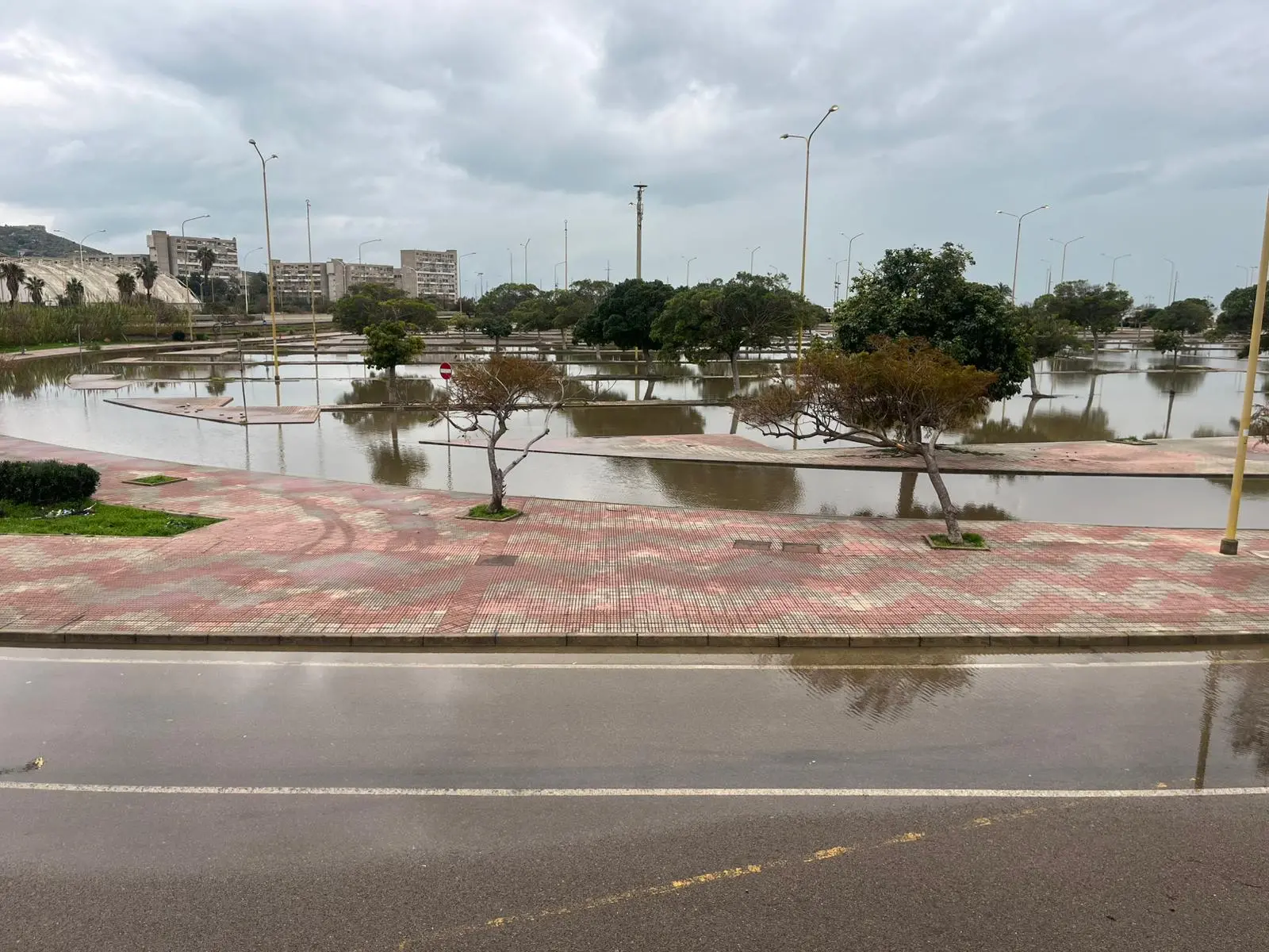 Cagliari, il parcheggio Cuore a Sant'Elia