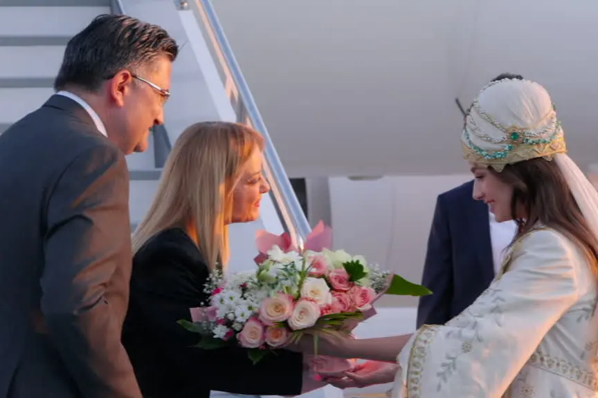 La premier Meloni arrivata ad Ankara per partecipare al vertice Nato