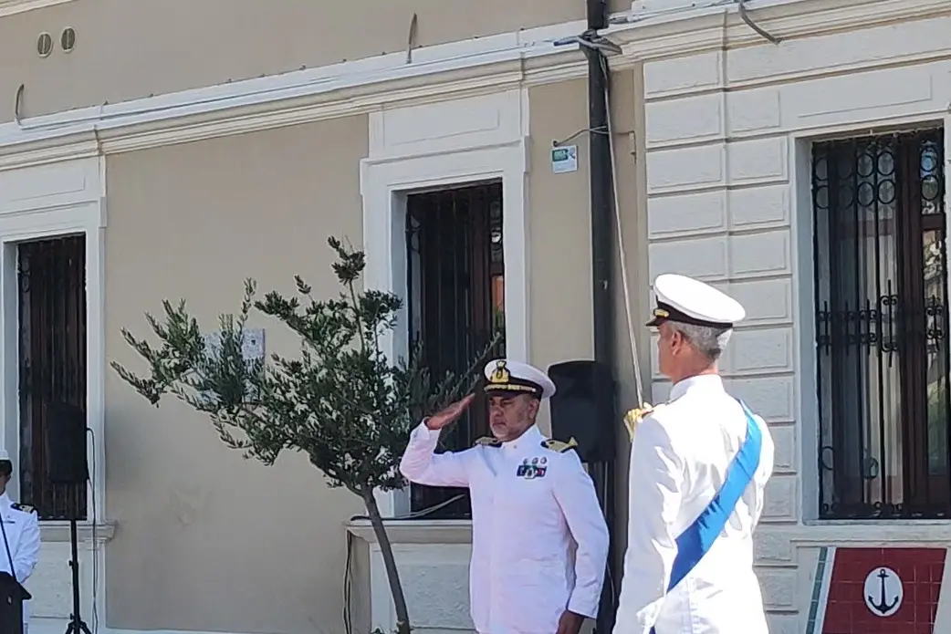 Cambio di comando Santocchini-Vanacore