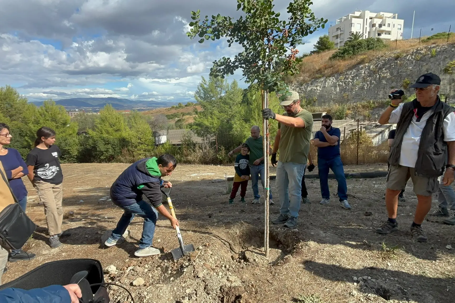 Cagliari, un albero in ricordo di Roberto Loddo