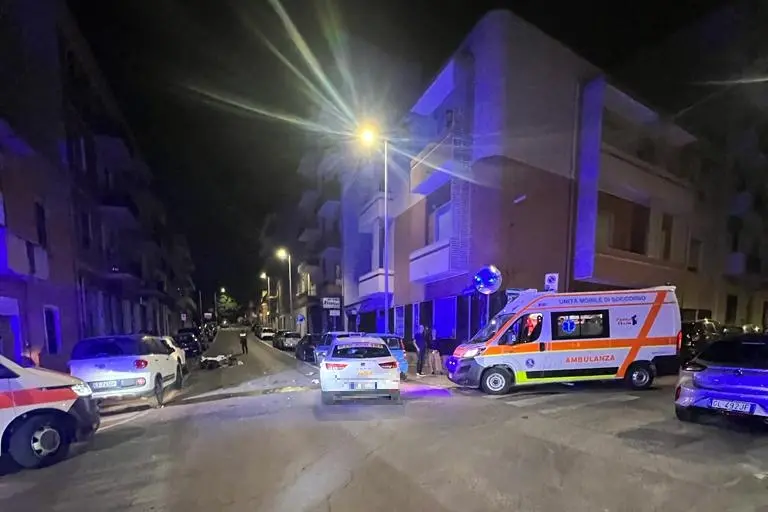 L'incidente (L'Unione Sarda)