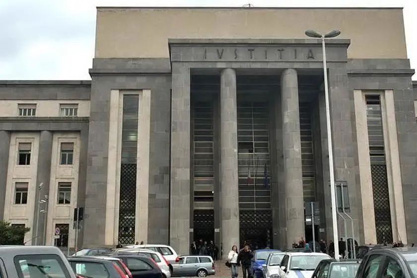 Il tribunale di Cagliari (Archivio L'Unione Sarda)