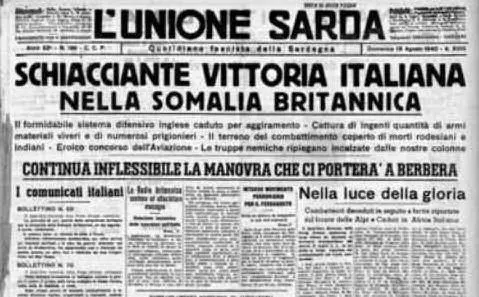 L'annuncio della vittoria  (Tutte le foto sono Archivio L'Unione Sarda e Wikipedia)