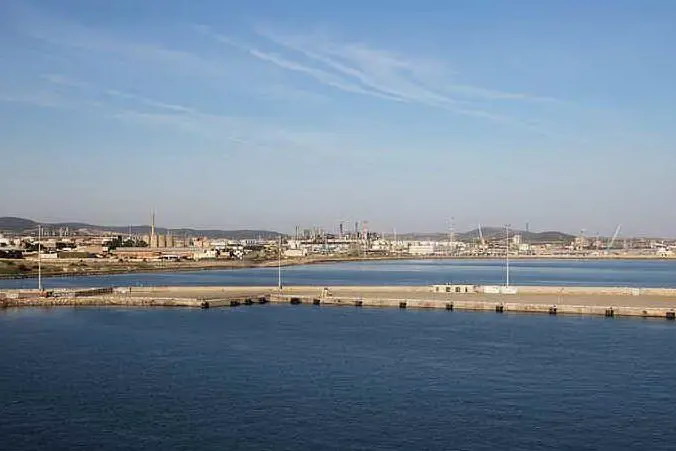 L'area industriale di Porto Torres (L'Unione Sarda - foto Pala)