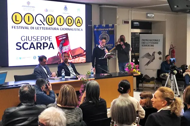 La presentazione di "Roma Criminale" alla Camera di Commercio di Sassari (foto G. Marras)