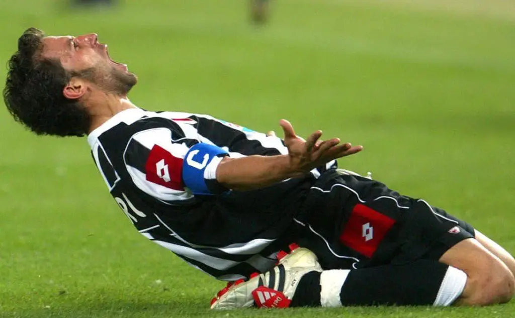 Il fuoriclasse bianconero disputa la sua ultima partita con la Juventus